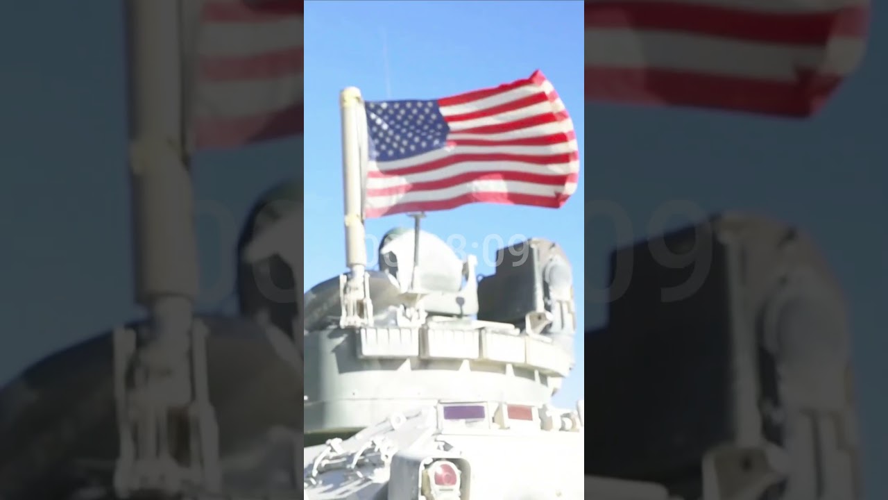 Coalition Forces Deploy M2A3 Bradley Fighting Vehicles #shorts
