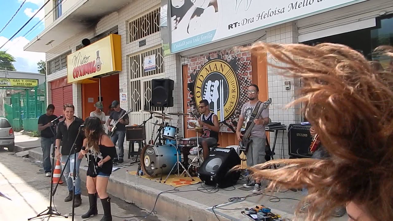 Paranoid (Black Sabbath) Banda Old Man- Projeto Rock na Rua 19.03.16