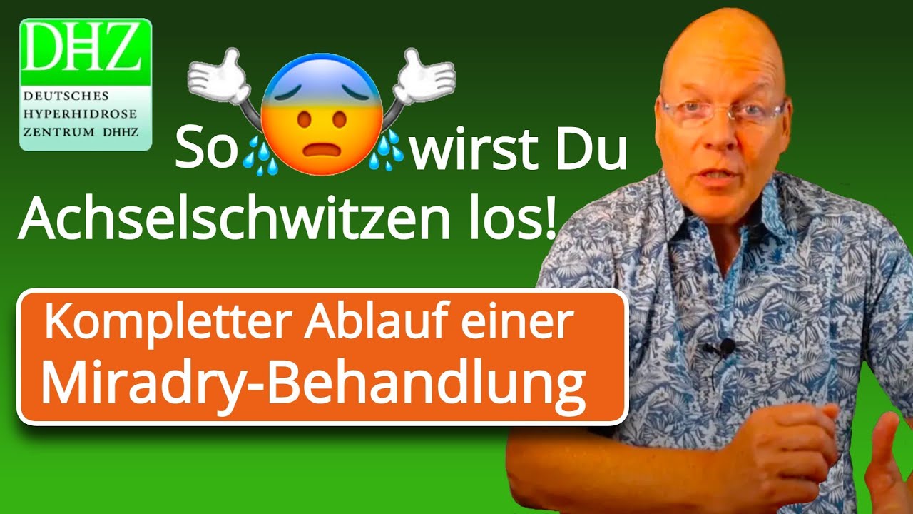 Miradry im Detail: So wirst Du Achselschwitzen los.