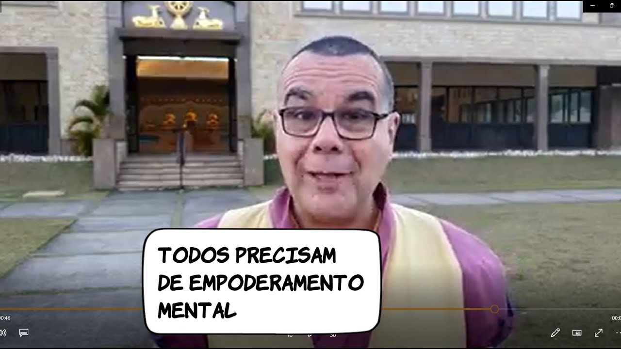 EMPODERAMENTO MENTAL, todos precisam. Com monge Gen Kelsang Drime