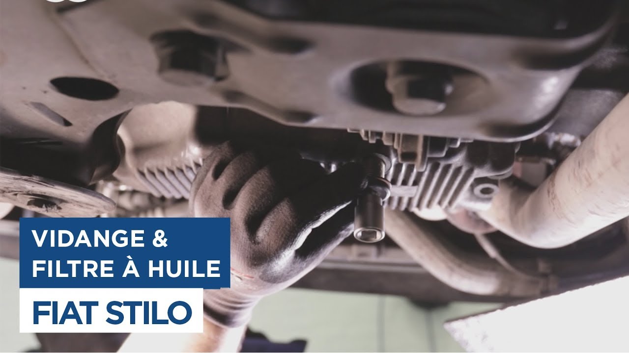Fiat Stilo - Vidange et Changement du Filtre à Huile