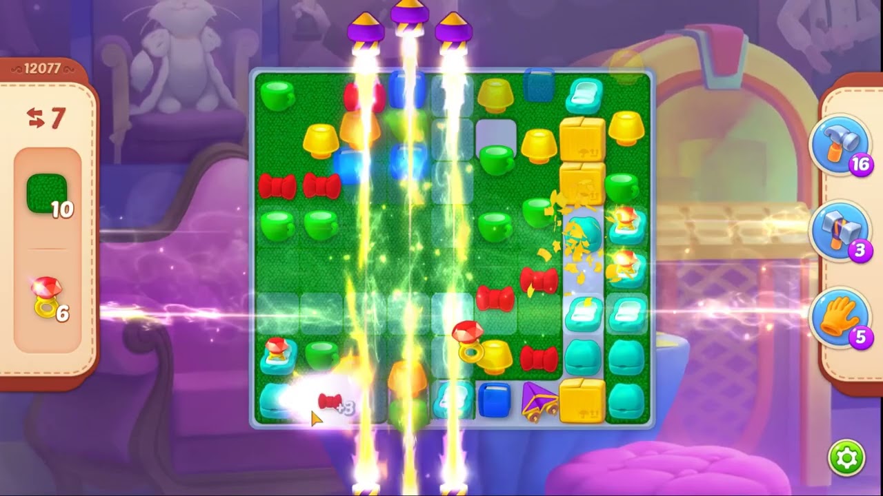 Homescapes Level 12077 No Boosters Gameplay #Bubunka