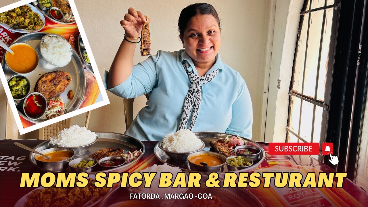 Must Try Fish Thali at Mom's Spicy Bar & restaurant , Fatorda Goa | South Goa Local Bar