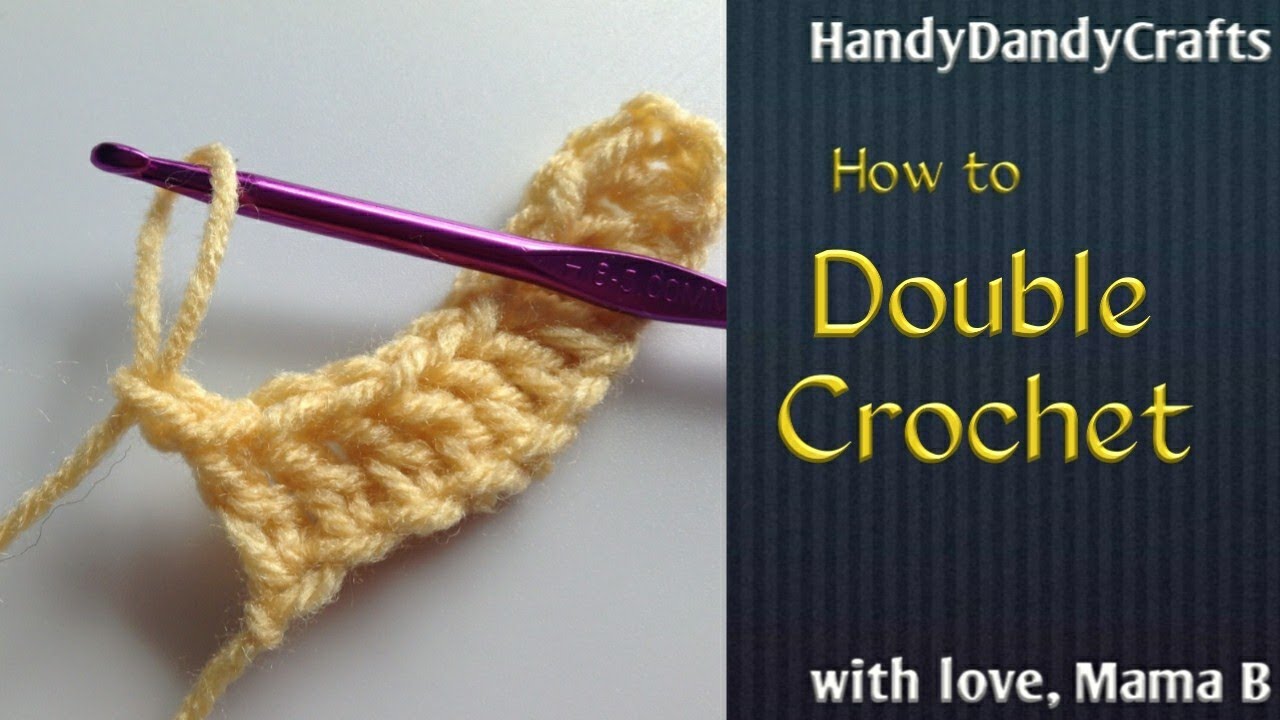 How to Double Crochet