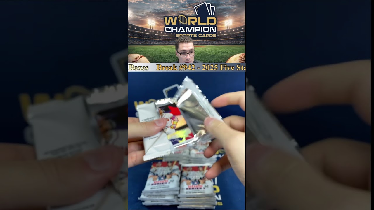 Break#942 2025 Five Star Hobby Box + 3 Series 1 Mega Boxes