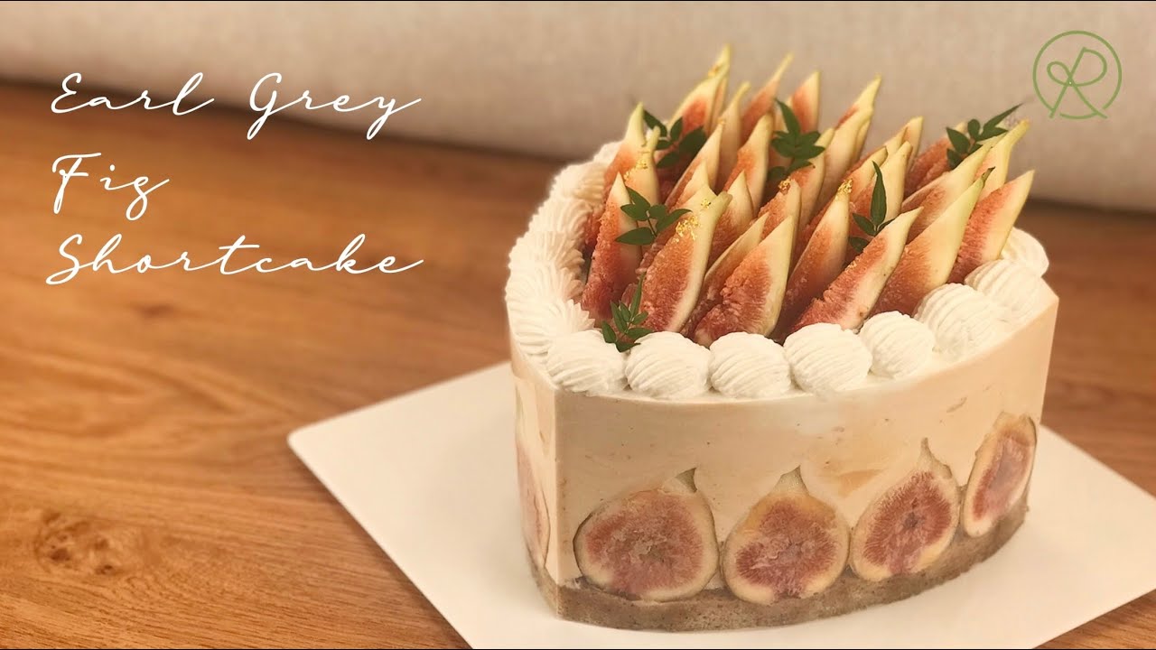 무화과 얼그레이 케이크 Earl Grey Fig Shortcake