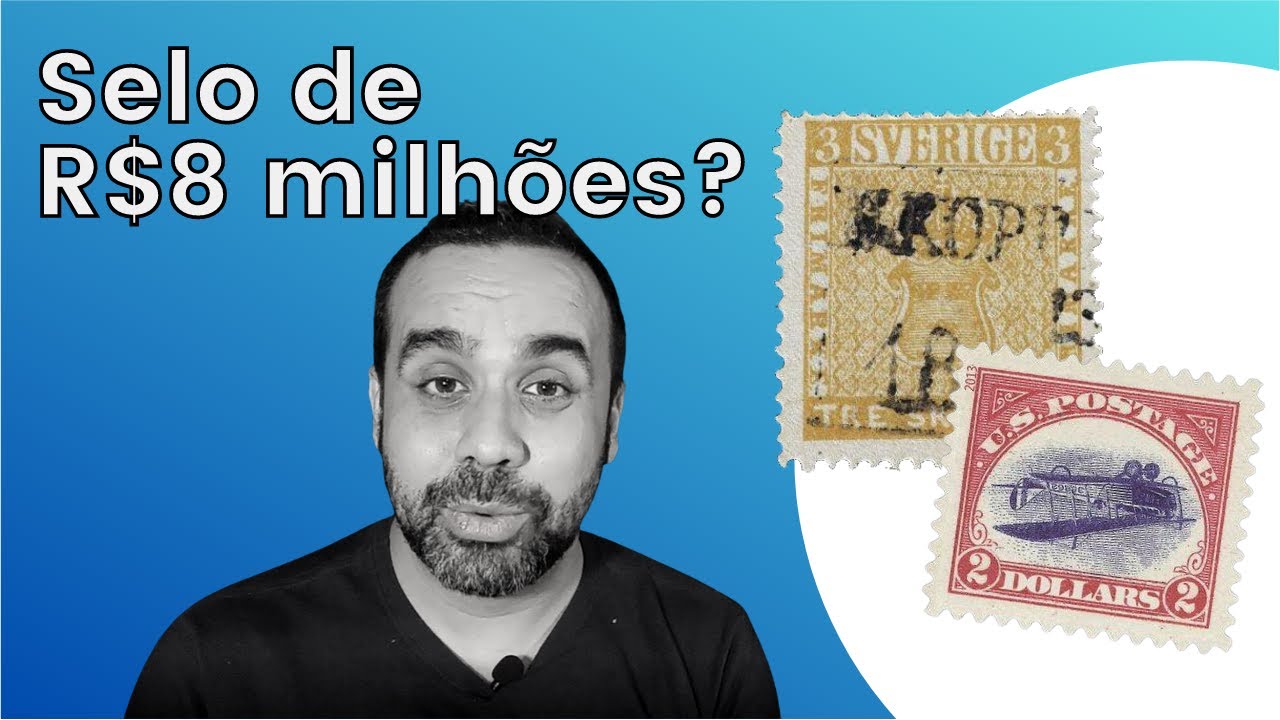 OS 10 SELOS MAIS CAROS DO MUNDO! | FILATELIA | SOBRETUDO