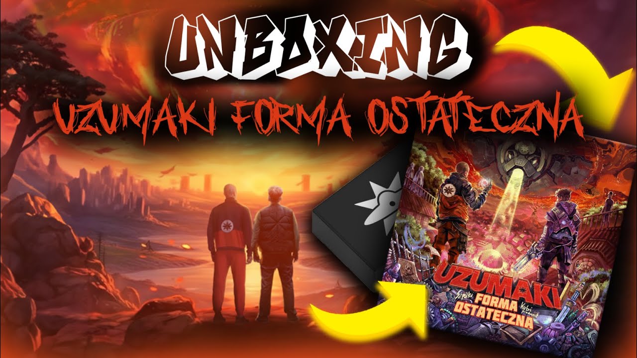 SZPAKU - UZUMAKI FORMA OSTATECZNA (UFO) UNBOXING PREORDER BOX