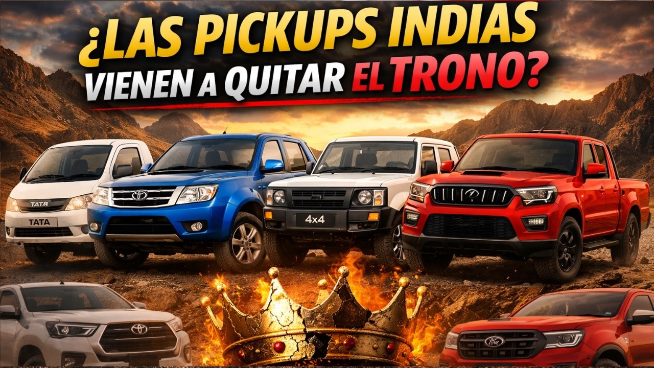 🔥 LAS PICKUPS BARATAS QUE PODRÍAN CAMBIAR LATINOAMÉRICA