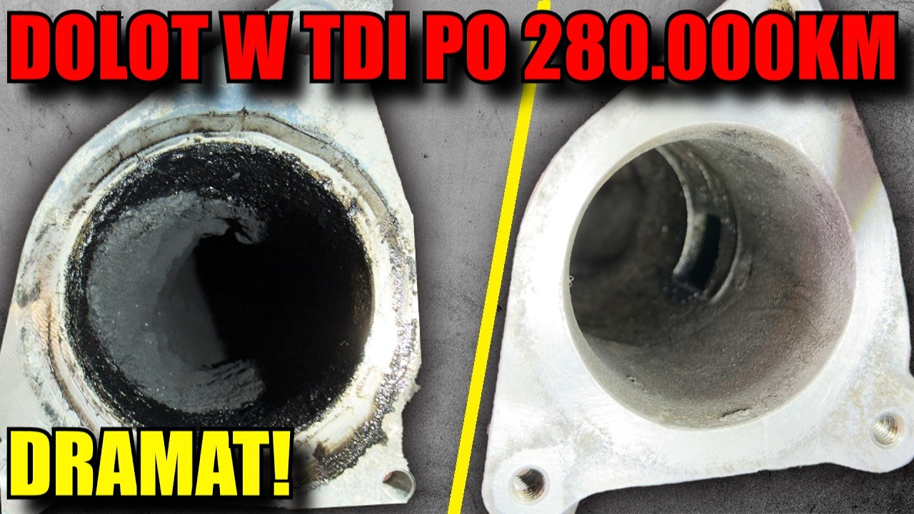 Widziałeś DOLOT W TDI PO 280.000 km??? Jak wyczyści układ dolotowy?