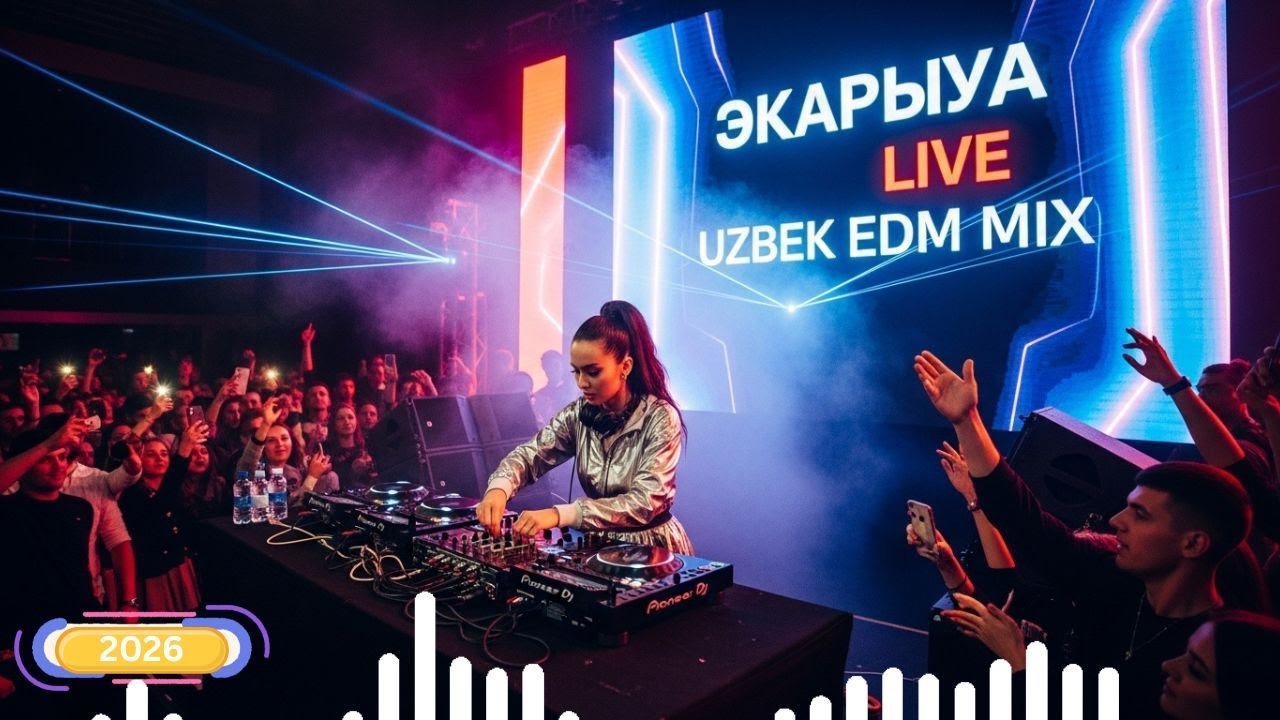 🔴 LIVE Uzbek EDM | Night Festival DJ Mix