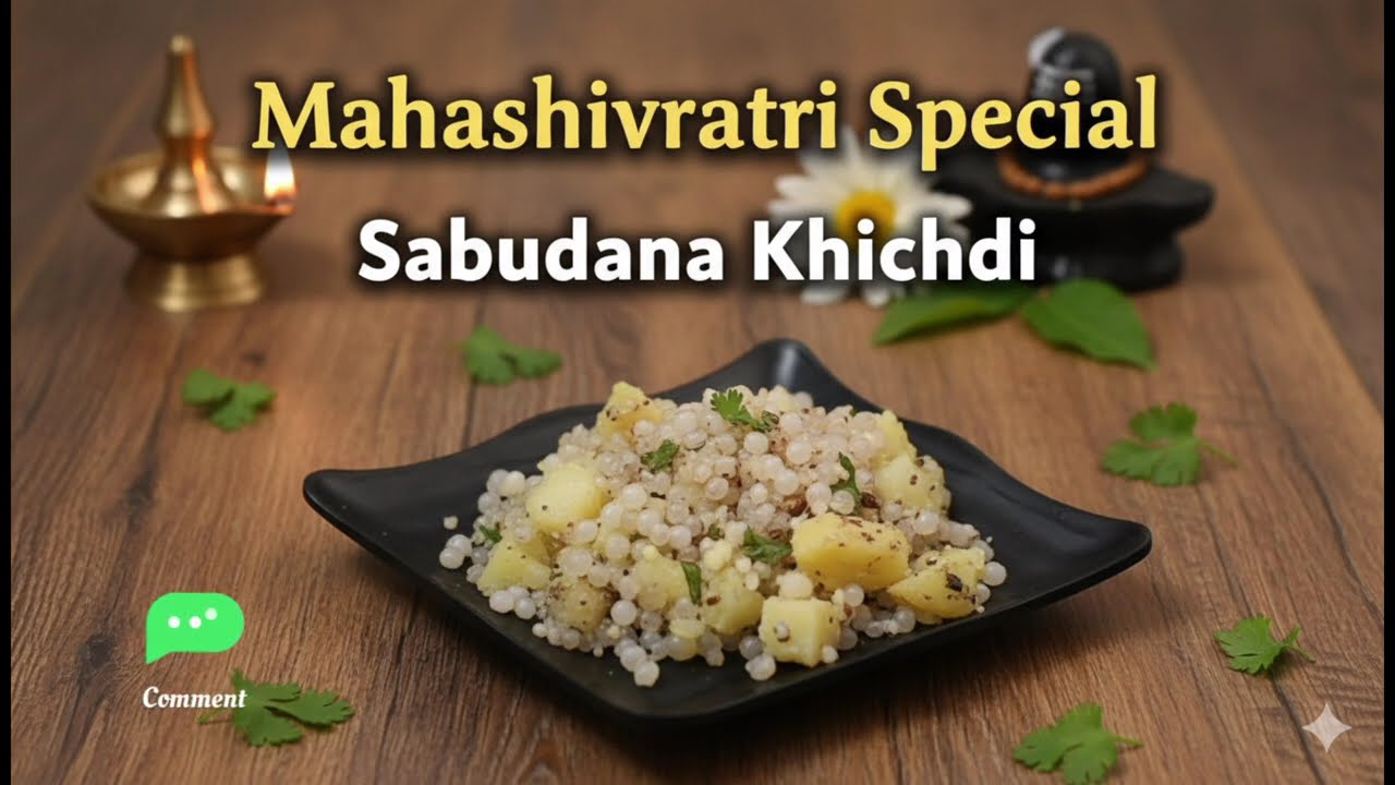 शिवरात्रि स्पेशल साबूदाना खिचड़ी | Mahashivratri Special Sabudana Khichdi |