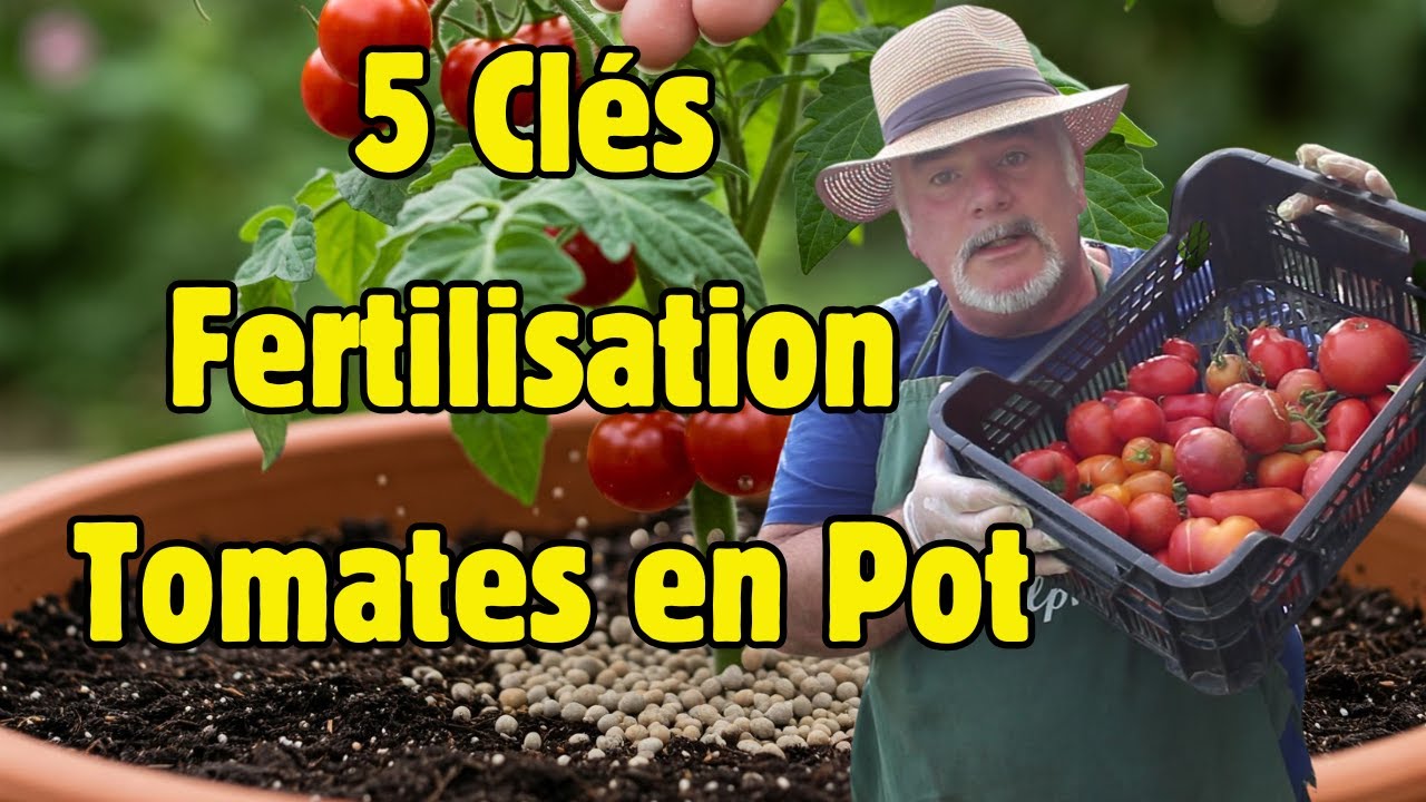 Fertilisation des Tomates en Pot : Les 5 &Eacute;tapes Simples pour un Succ&egrave;s Garanti !