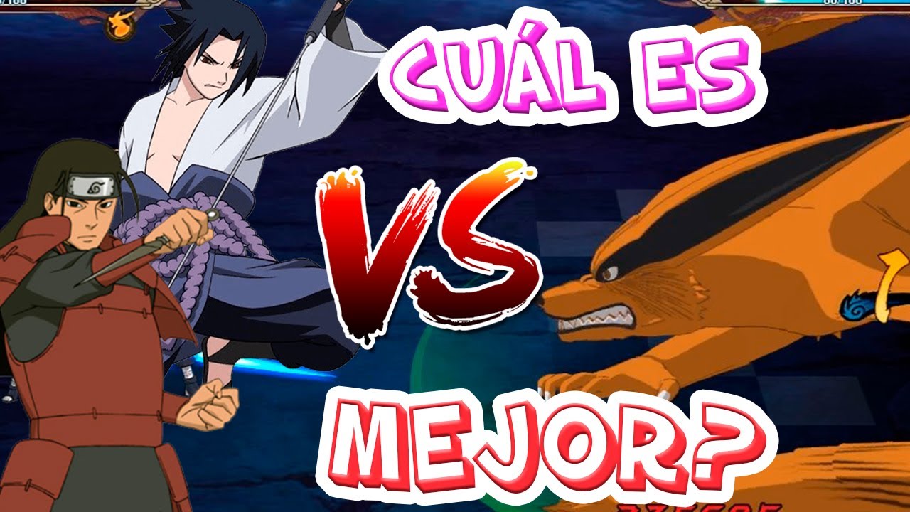 🤔 ¿HASHIRAMA O SASUKE? 🤔 ¿QUIÉN HACE MÁS DAÑO CON FILO NOCTURNO? + TRUCO 👌