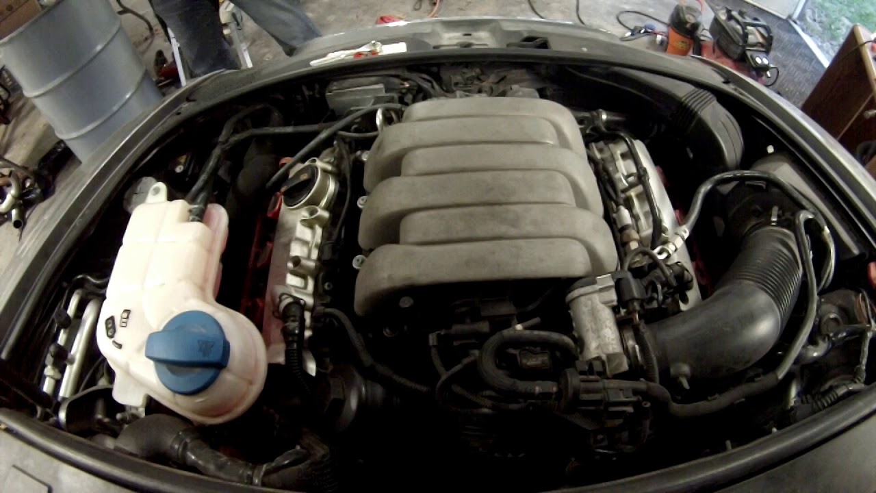 AUDI A6 PLUG AND COIL CHANGE pt: 1