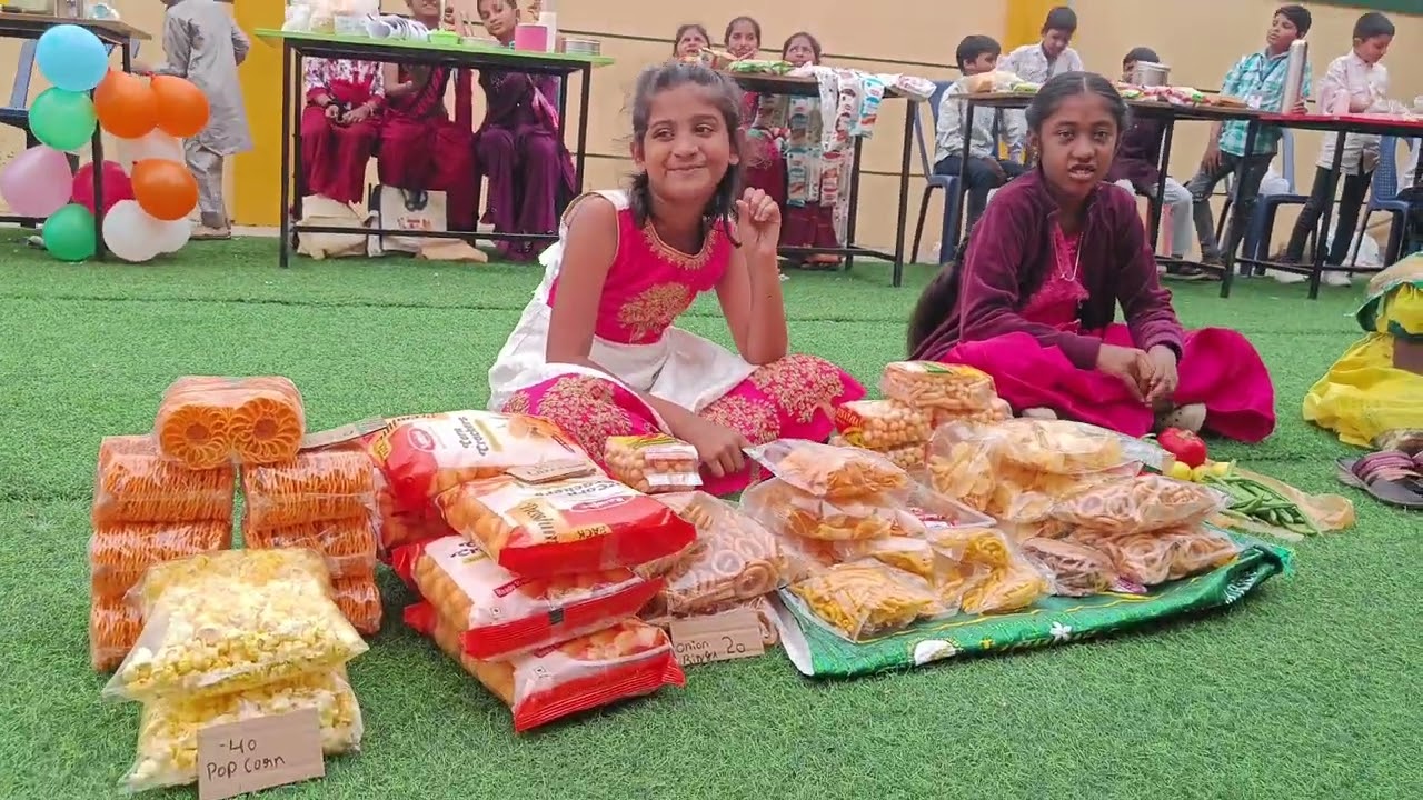 ಜ್ಞಾನ ಬಿಂದು ವಿದ್ಯಾಲಯ ಚಿನ್ನಾರಿಗಳ ಮಕ್ಕಳ ಸಂತೆ