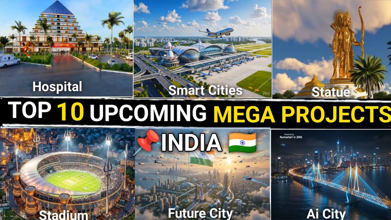 10+ Latest Upcoming Mega Projects in India 2026 🇮🇳 | Future India Mega Projects 2026 | 2026 |