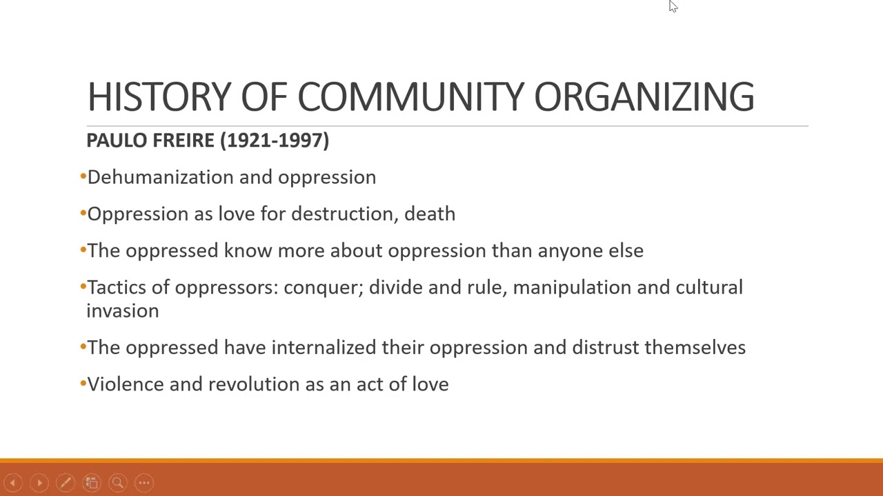 Community Organizing 3/11