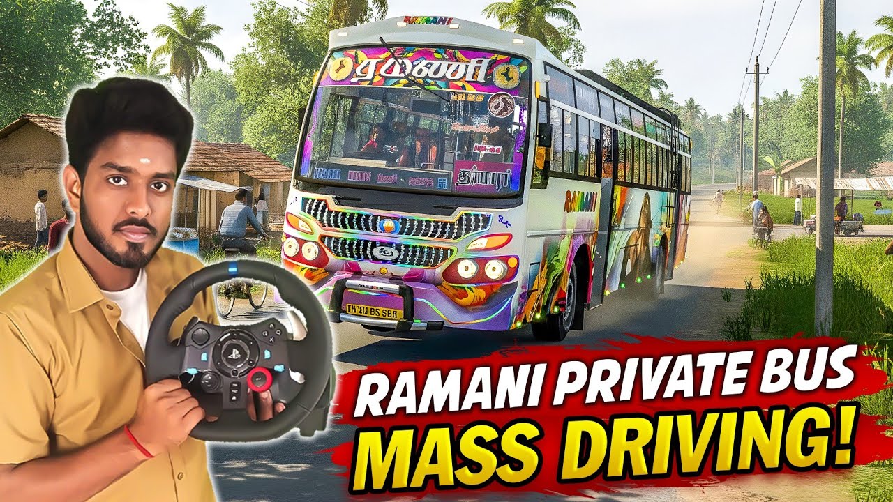 Private Bus + Village Roads = MASS ENTERTAINMENT 🔥 | Sprinter Gaming