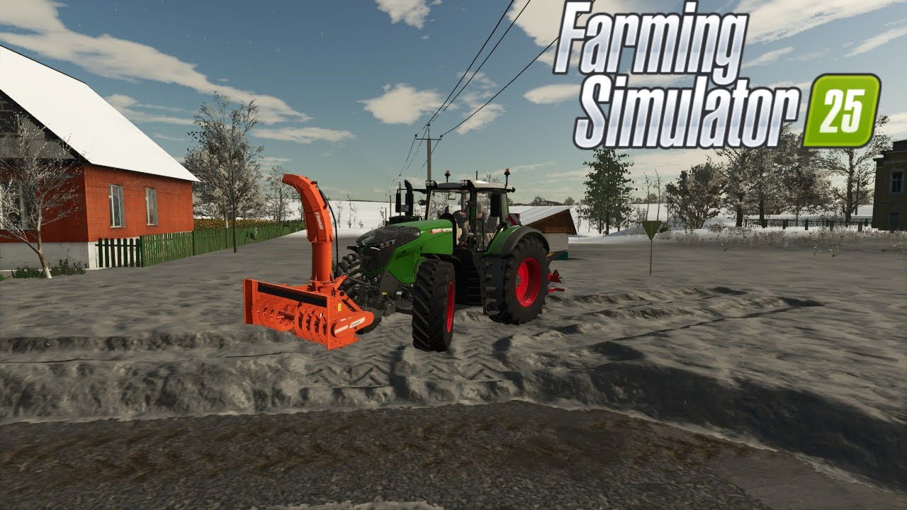 ✅УБОРКА СНЕГА В FARMING SIMULATOR 2025 