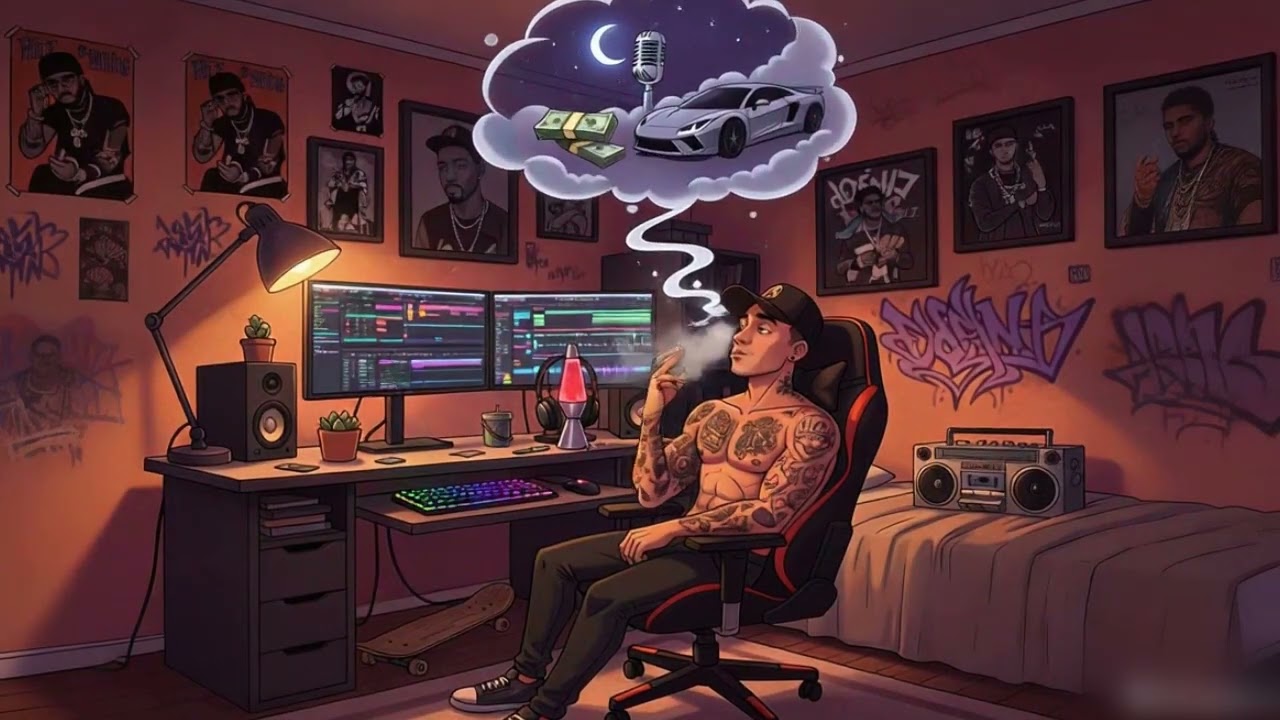 Purple Nights With You 1 | Chill Rap • 420 Vibe Music • Bluesy Hip-Hop • Stoner Mood