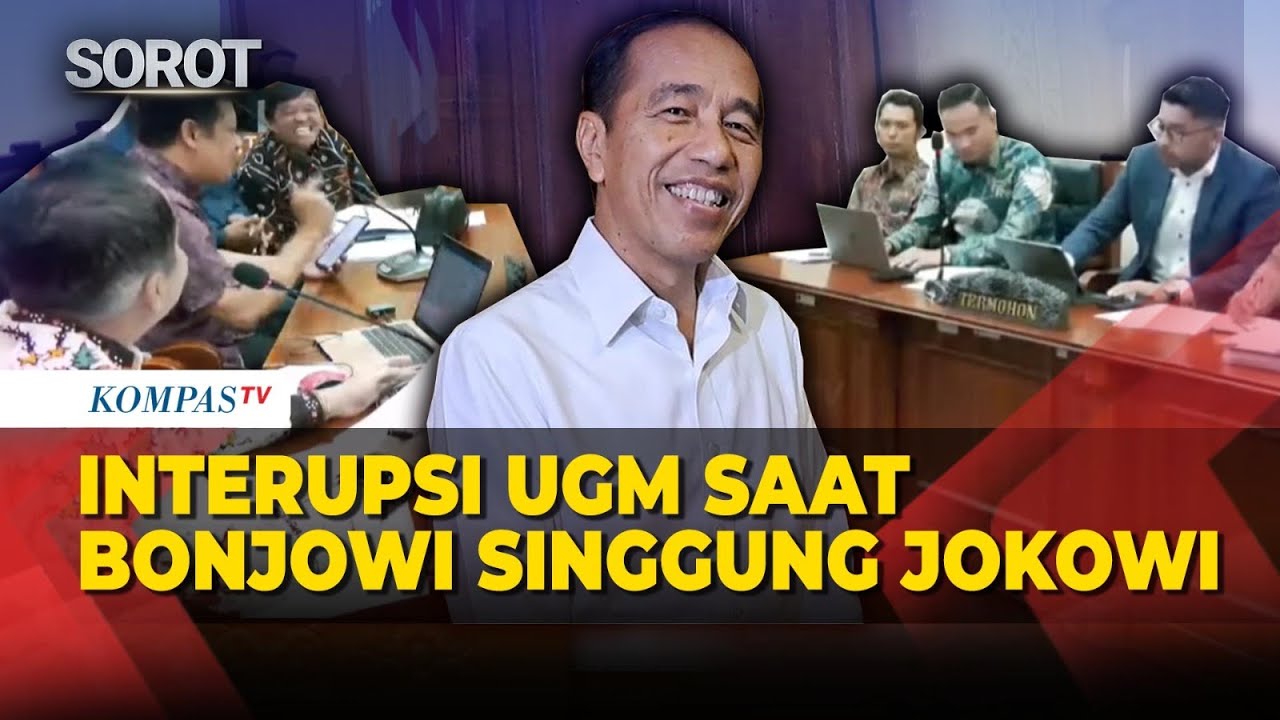 Interupsi UGM Saat Bonjowi Singgung Status Pejabat Publik Jokowi: Mohon Bisa Ditertibkan!