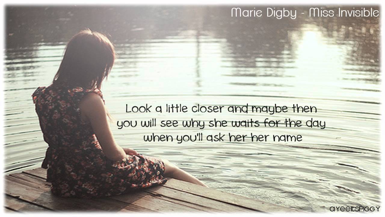 「Marie Digby - Miss Invisible」 OnscreenLyrics+DL