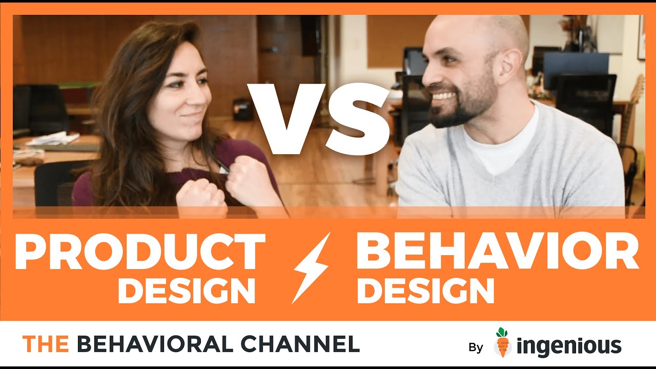 behavioral design vs product design - What&acute;s the difference?
