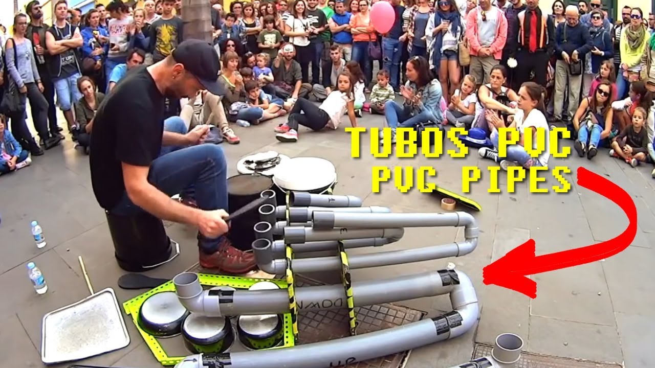 💥 Impresionante músico callejero 💥 Awesome Street Musician 💥 PIPES & DRUMS 💥