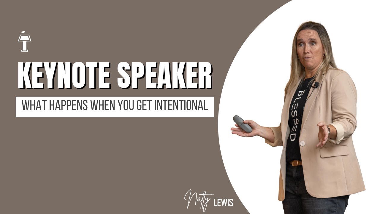 Keynote Speaker: What happens when we get intentional?