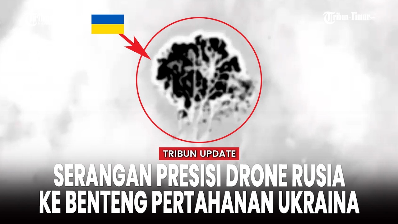 Drone Rusia Tembus Beton dan Bunker, Posisi Pertahanan Ukraina Diklaim Hancur