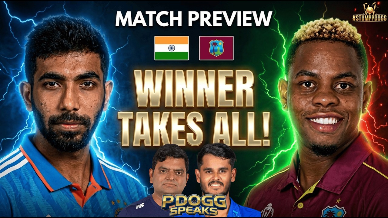 INDIA vs WEST INDIES: Virtual Quarter-Final! Who Reaches the Semis? | Match Preview | Pdoggspeaks