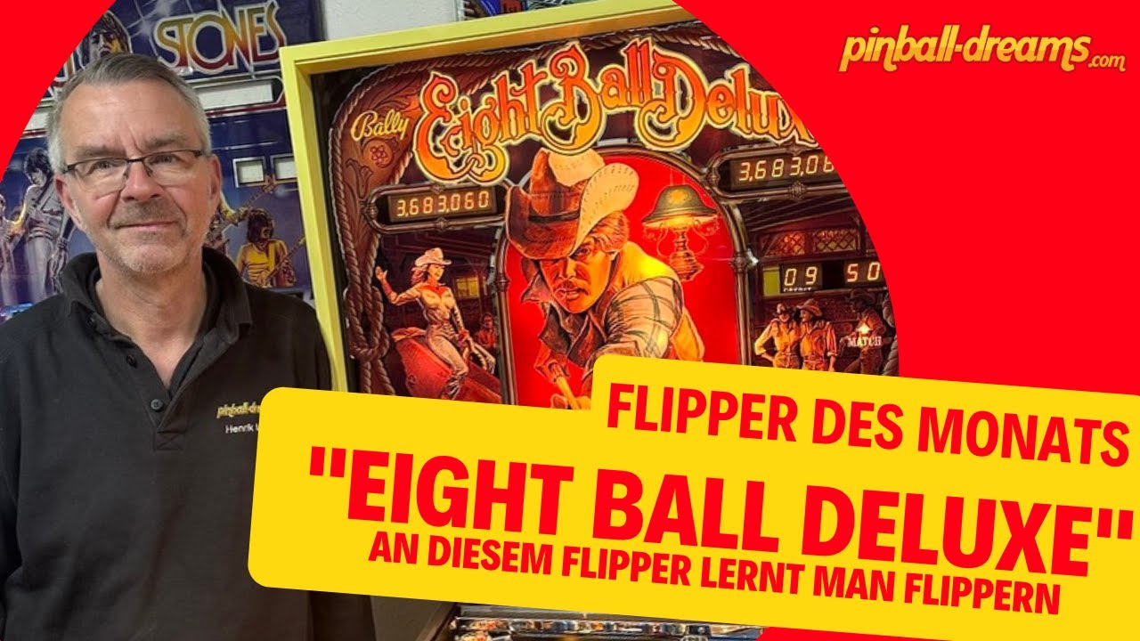 Flipper des Monats - Eight Ball Deluxe, Bally - 1981