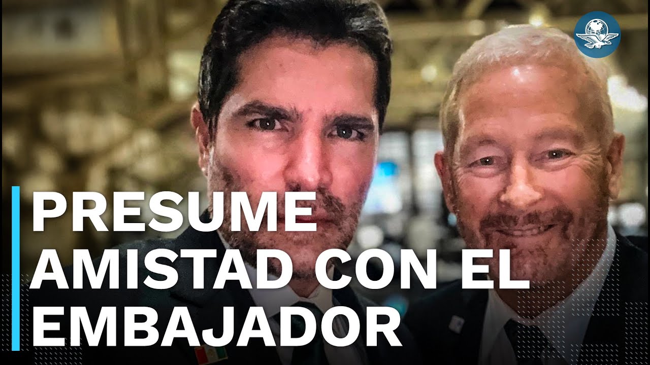 Verástegui, entre los invitados de Ronald Johnson a protesta como embajador de EU en México