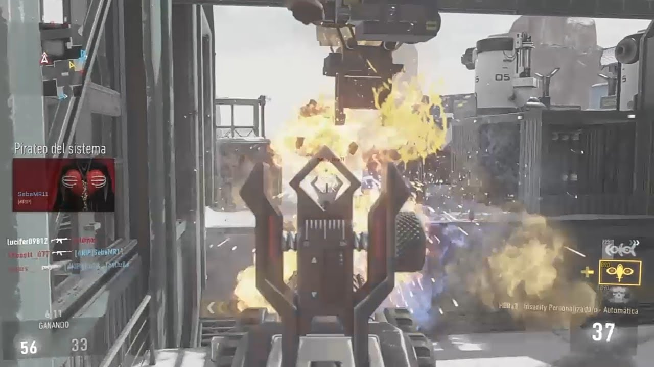 HBRa3 Insanity, cadencia y daño letal | Call Of Duty Advanced Warfare PS4