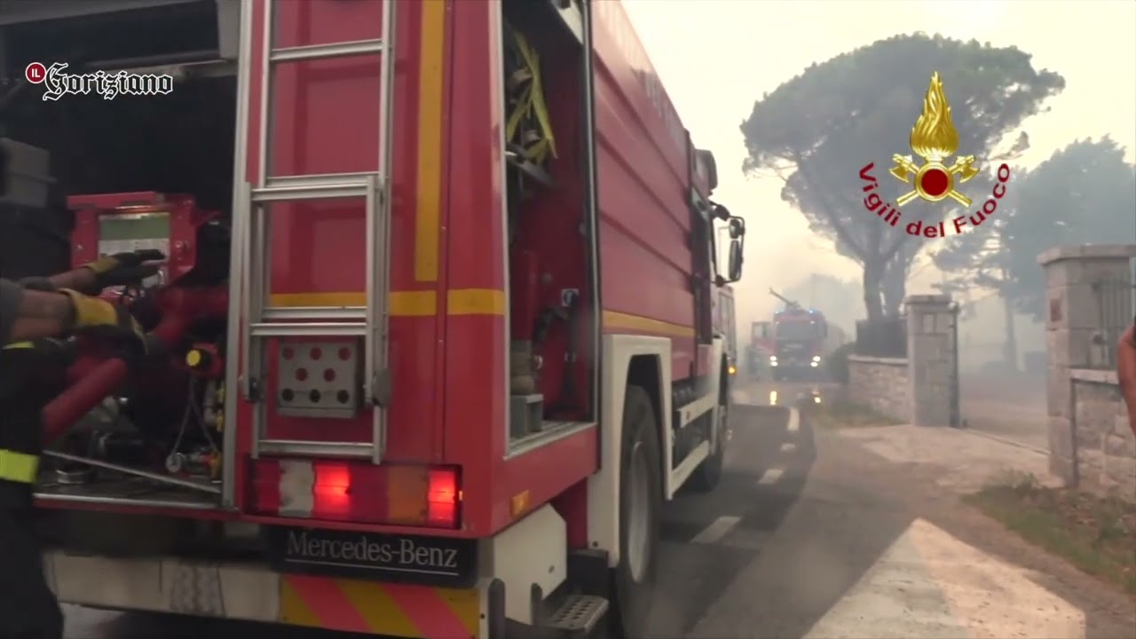 Carso, incendio più violento degli ultimi 10 anni in Friuli Venezia Giulia