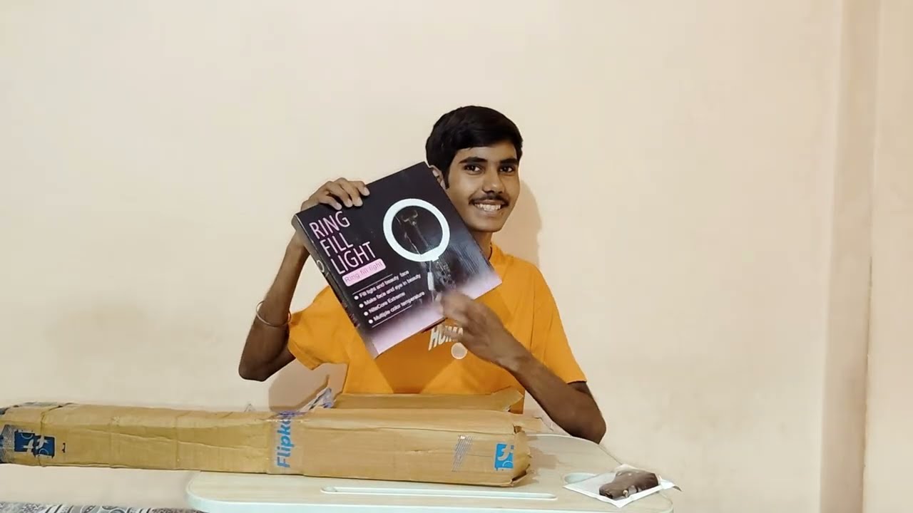 Ring Light Unboxing Video With Review 🤩❤️ l @Shashwat Suman