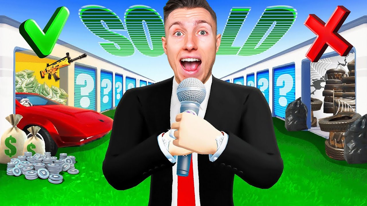 Ich KAUFE *ZUFÄLLIGE* GARAGEN in Fortnite!