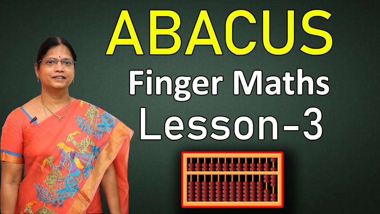Finger Abacus Class 3 | Abacus For Kids In Telugu | Excelabacusiqr | Suman Tv Krishna