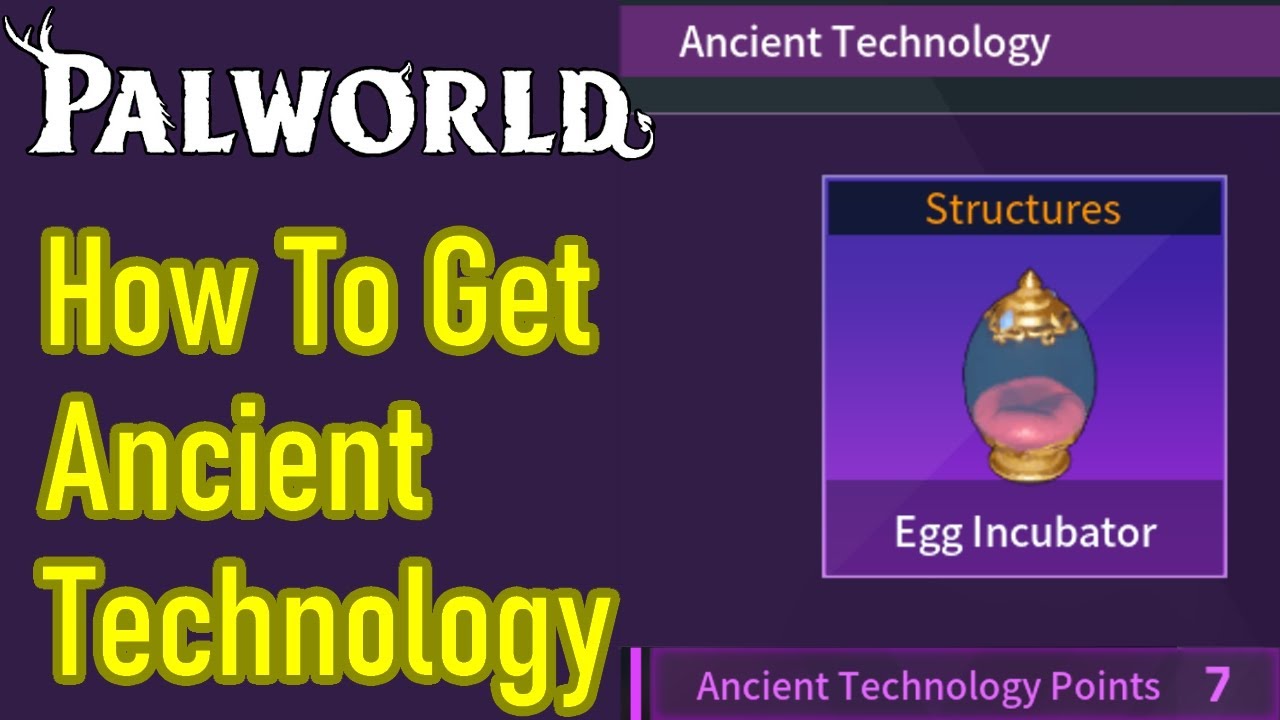 Palworld how to get ancient technology points
