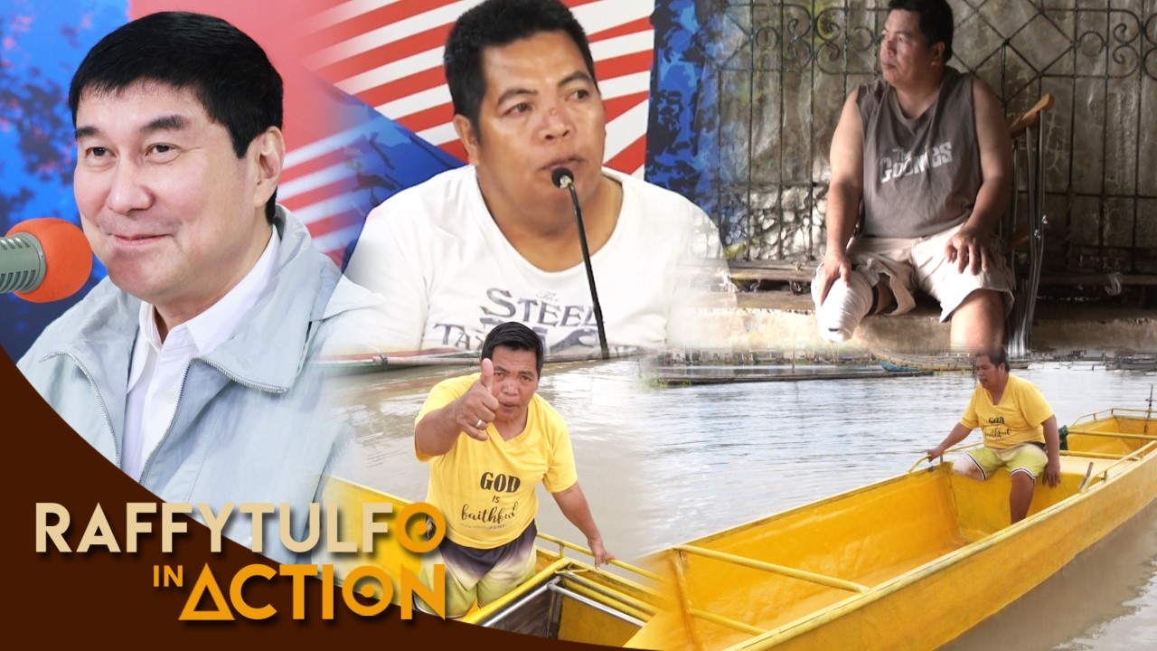 HILING NG ISANG MANGINGISDANG PWD, TINUPAD NI IDOL!