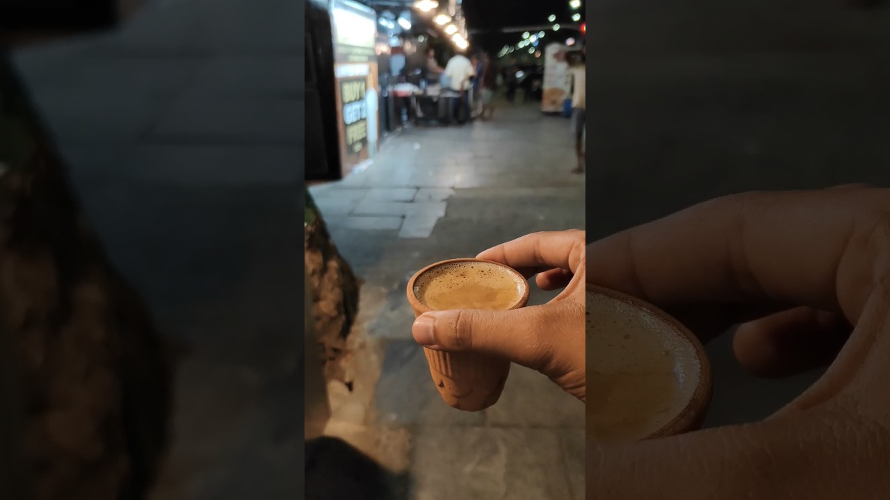 Tandoori Chai 😍😋 #korafoodstreet #tea #shorts