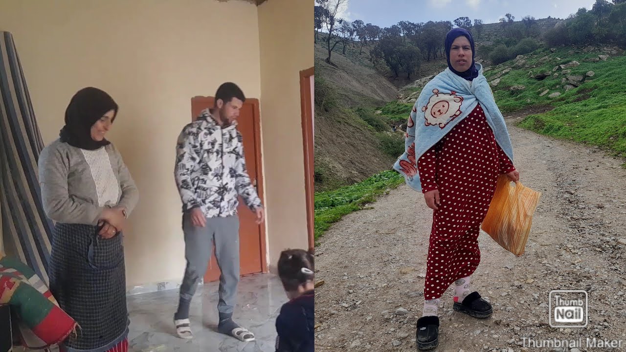 البرد كان مجهد الله يلطف بنا الديار كانوا غيطيحوا لنا🥺