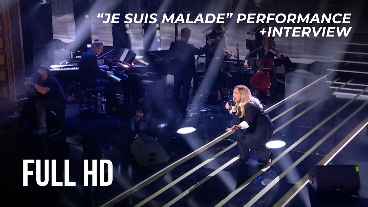 Lara Fabian – Je suis malade (Живое выступление на “Serge Lama, Le Dernier Rappel”, 2025) [Субтитры]