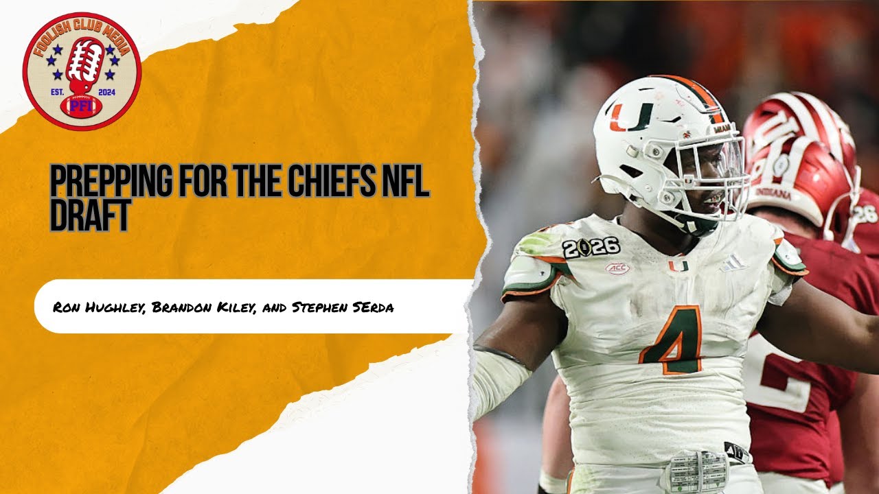 #ShowAndBK is back to prep for the #Chiefs NFL Draft