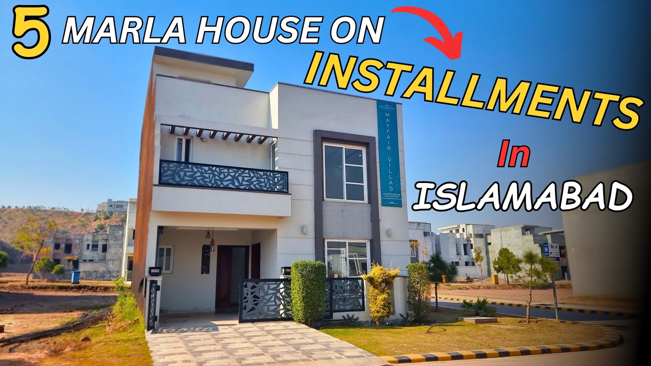 5 Marla MARGALLA-VIEW Installment House For Sale Park View City Islamabad