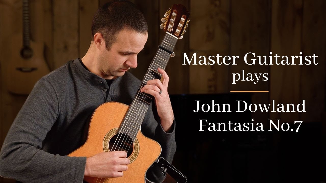 Fantasia No. 7 - John Dowland | Pavan TP-30 AC Cedar Classical Guitar