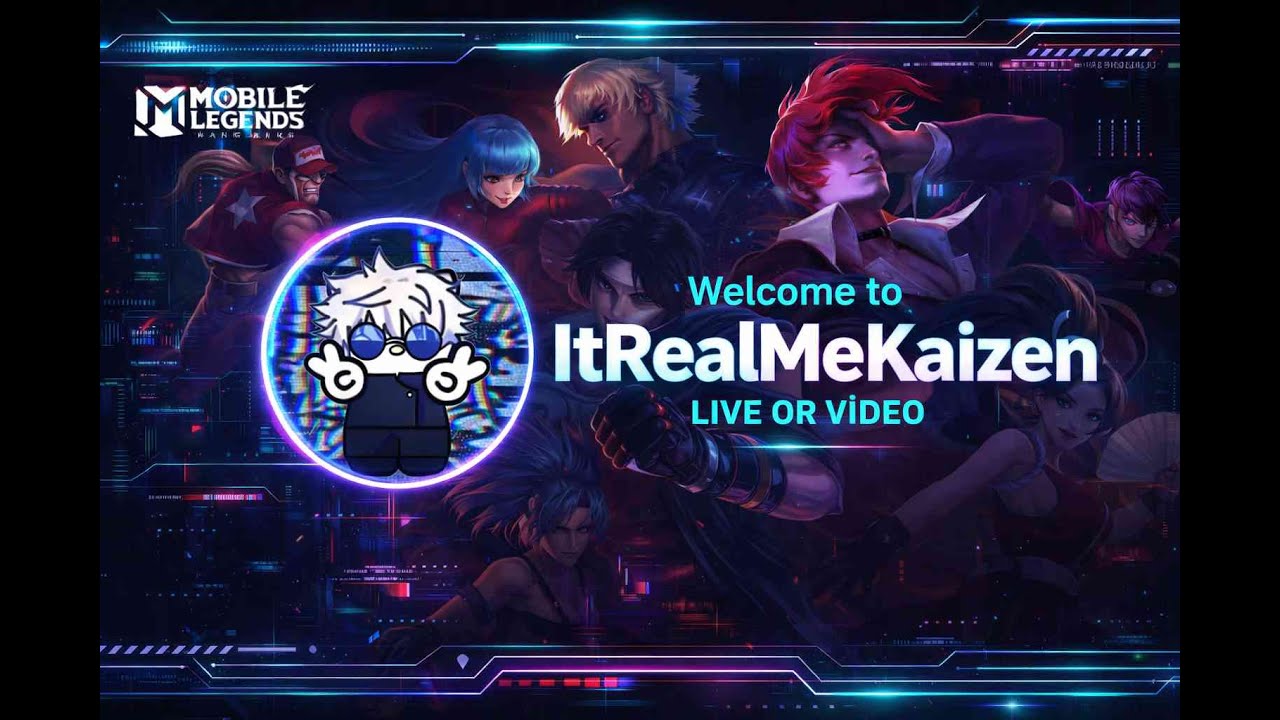 ចូលមកមើលញុមលេង MLBB លឿនមក / ItRealMeKaizen is live Mobile Legends!!!