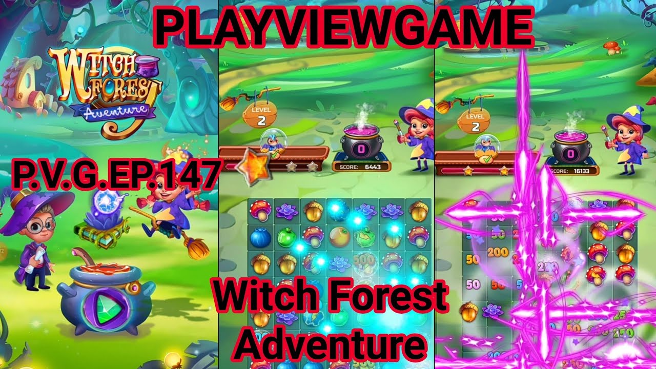 PlayViewGame EP.147 Witch Forest Adventure #games #เกมมือถือ #androidgames #witch #forest #adventure