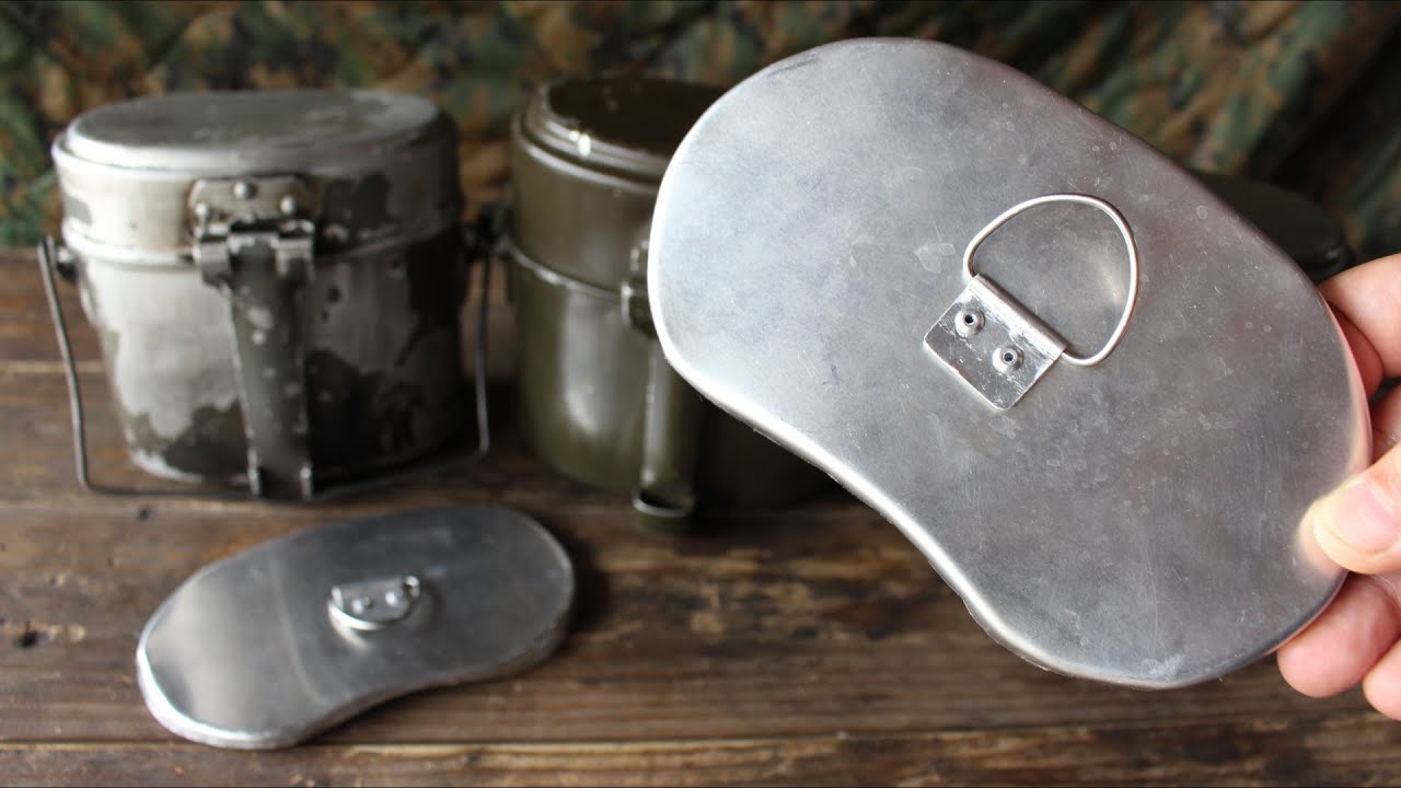 Как сделать крышку для столовой немецкой армии / How to make lid for German army mess kit